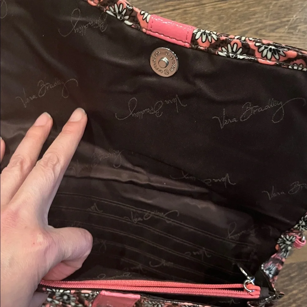 Vera Bradley wristlet clutch Floral Pink Wristlet Clutch